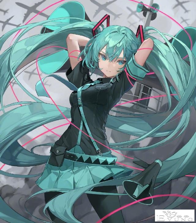 这位画师笔下的妹子眼神都好凌厉，特别是初音未来，这眼神爱了-1.jpg