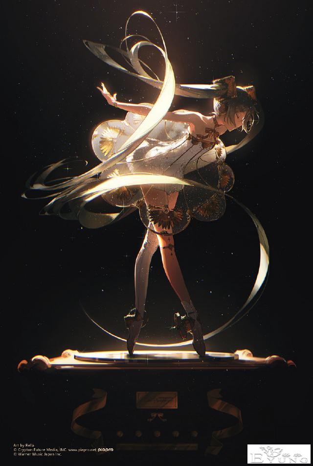 这位画师大佬笔下的初音未来也太美了，不仅会跳芭蕾，还化身宝石-3.jpg