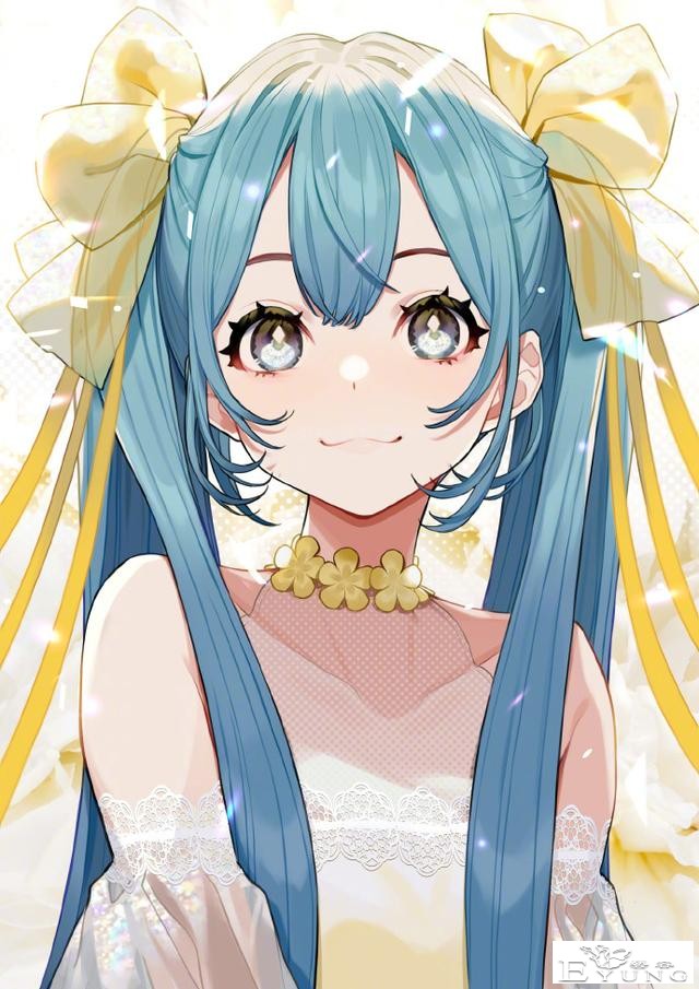 这位画师笔下的初音未来笑得太甜了，看了这个笑容，被治愈一天-1.jpg