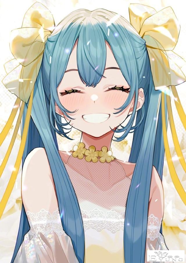 这位画师笔下的初音未来笑得太甜了，看了这个笑容，被治愈一天-2.jpg