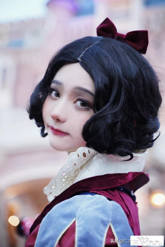 白雪公主cos，太可爱还原啦，简直就是白雪公主本人-4.jpg