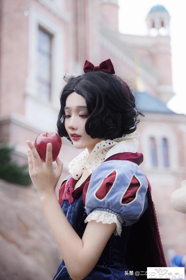 白雪公主cos，太可爱还原啦，简直就是白雪公主本人-5.jpg