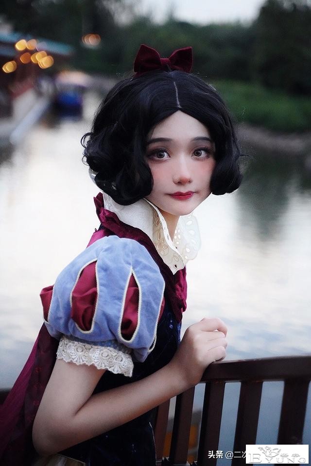 白雪公主cos，太可爱还原啦，简直就是白雪公主本人-7.jpg