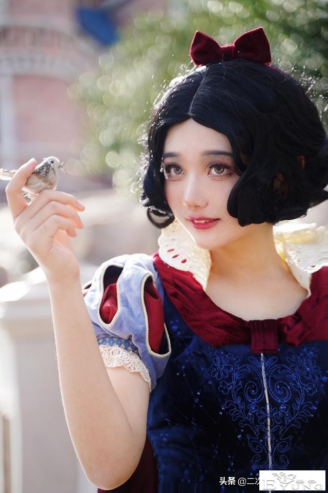 白雪公主cos，太可爱还原啦，简直就是白雪公主本人-8.jpg