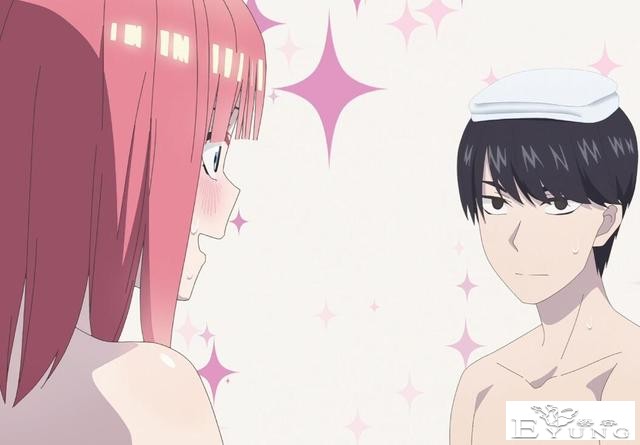 五等分的新娘：二乃恋爱暴走机车来了，全程白给，甚至想混浴-5.jpg