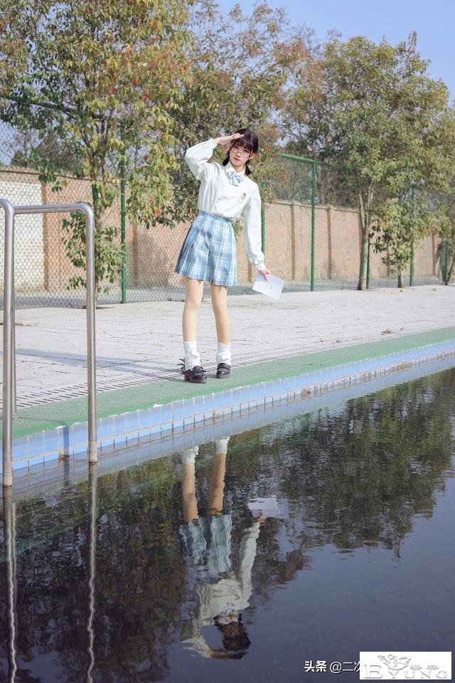 JK：好甜好干净的女孩子，清新自然清爽恬美-1.jpg