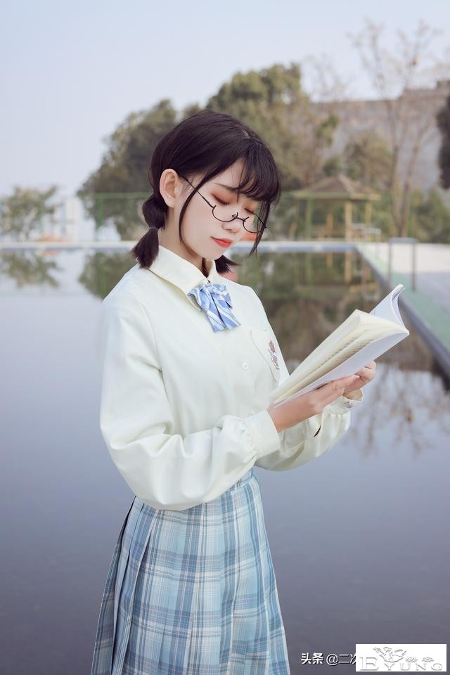 JK：好甜好干净的女孩子，清新自然清爽恬美-2.jpg