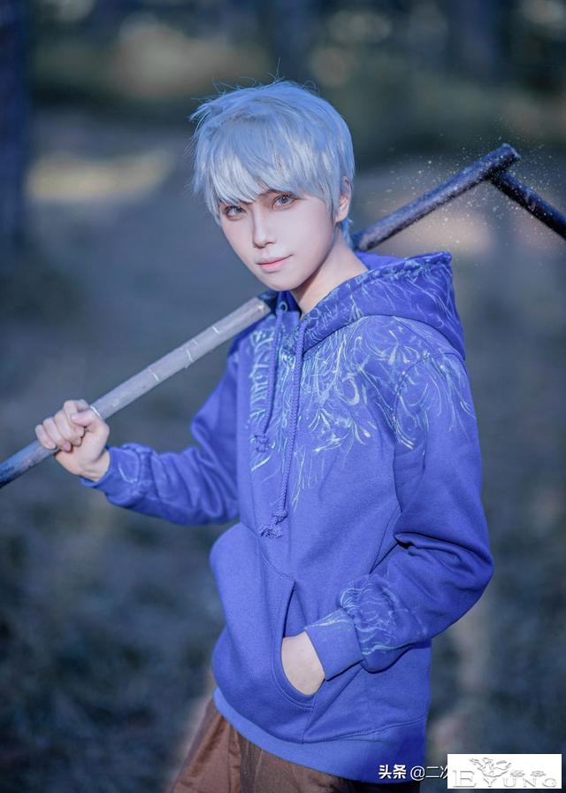 《守护者联盟》杰克冻人cos，好帅呀，眼睛很有吸引力-4.jpg
