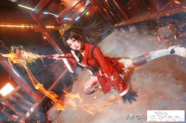 《王者荣耀》​云缨cos，又飒又帅气，气势绝美富有张力-2.jpg