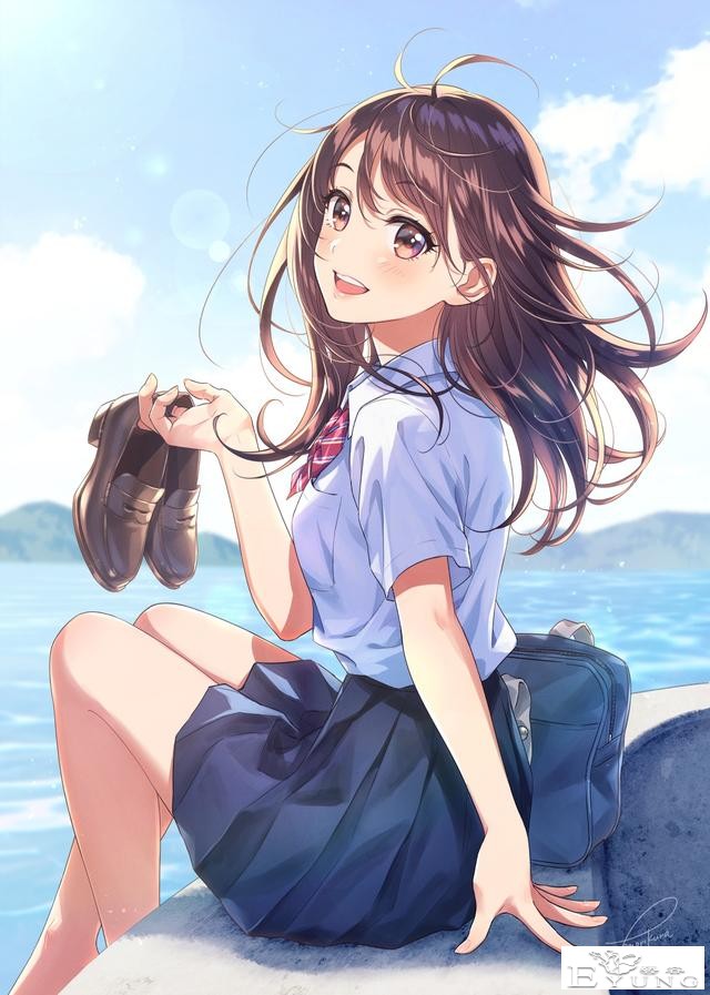 森仓円：用手机看这位画师的同人太舒服了，妹子全都盯着你呢-8.jpg
