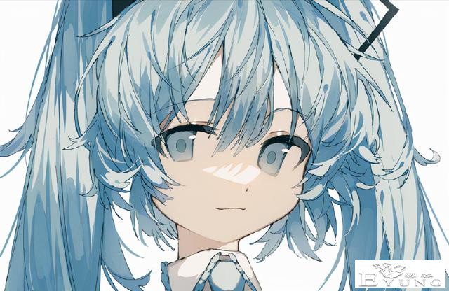 这位画师大佬笔下的初音未来发量太让人羡慕了，还画了长发凌波丽-1.jpg