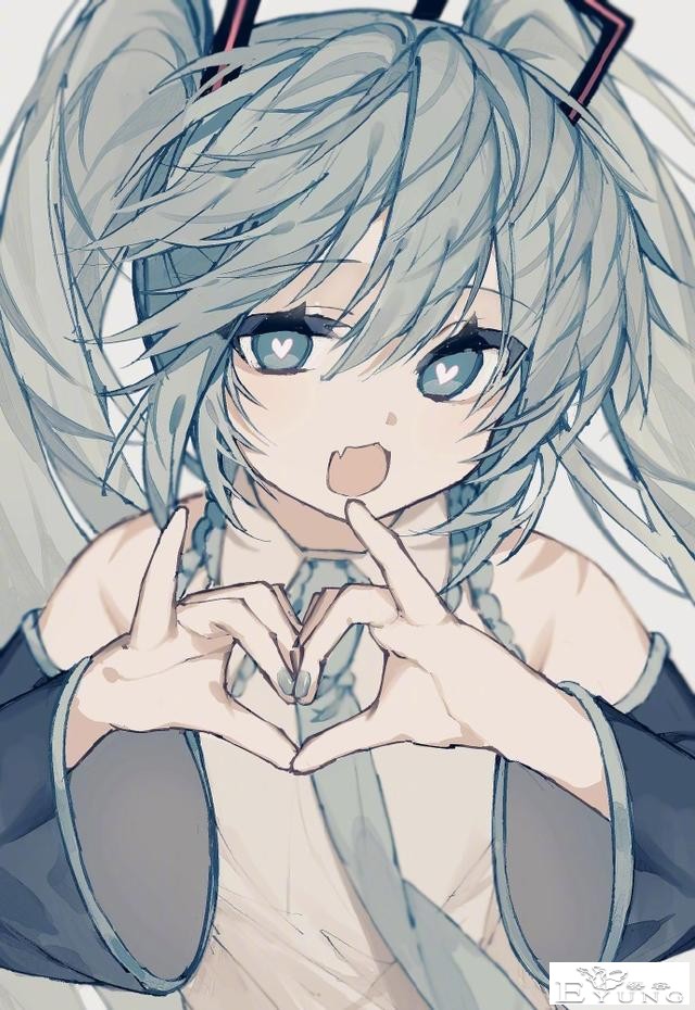 这位画师大佬笔下的初音未来发量太让人羡慕了，还画了长发凌波丽-2.jpg