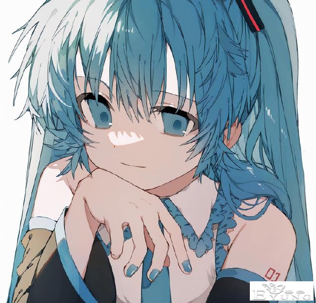 这位画师大佬笔下的初音未来发量太让人羡慕了，还画了长发凌波丽-6.jpg