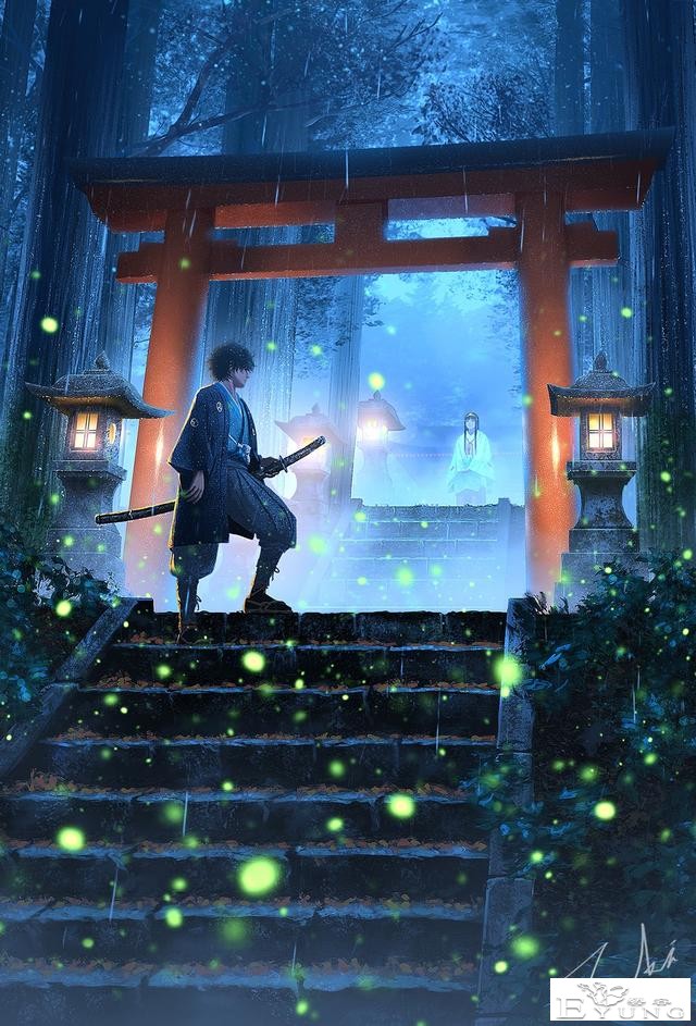 一组日式场景作品（古典风格）欣赏！画风赏心悦目-14.jpg