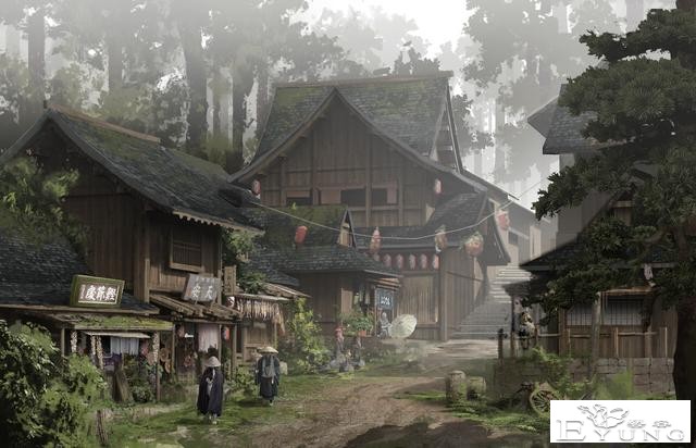 一组日式场景作品（古典风格）欣赏！画风赏心悦目-18.jpg