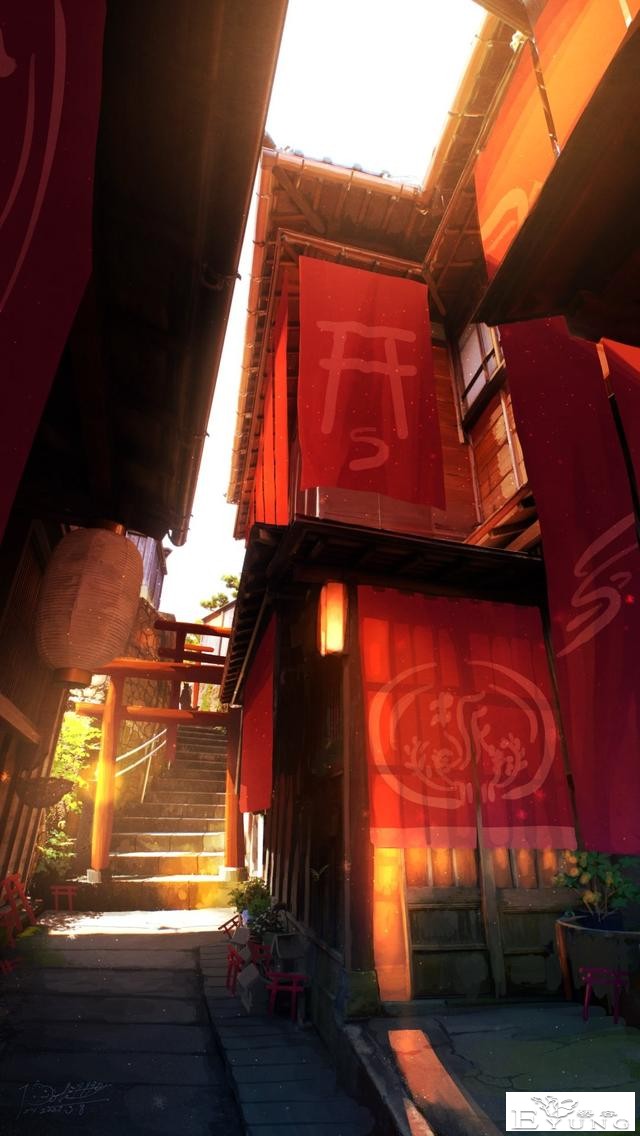一组日式场景作品（古典风格）欣赏！画风赏心悦目-22.jpg