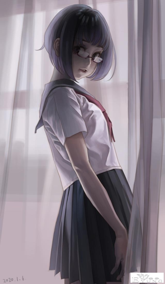 光影运用绝美的一组人物插画作品！作者们的绘画技术十分成熟-10.jpg