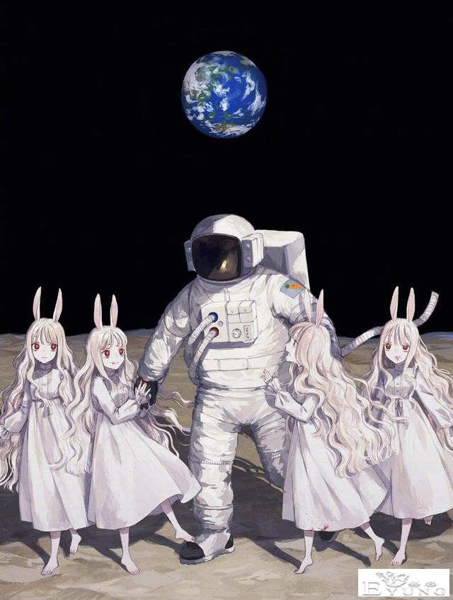 本以为画师画的是可爱玉兔，结果剧情十分诡异，感觉不敢细想啊-2.jpg