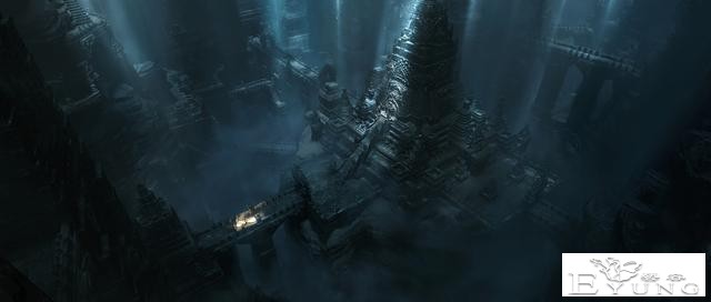非常棒的一组“古迹”建筑插画作品！充满神秘气息的大作-1.jpg