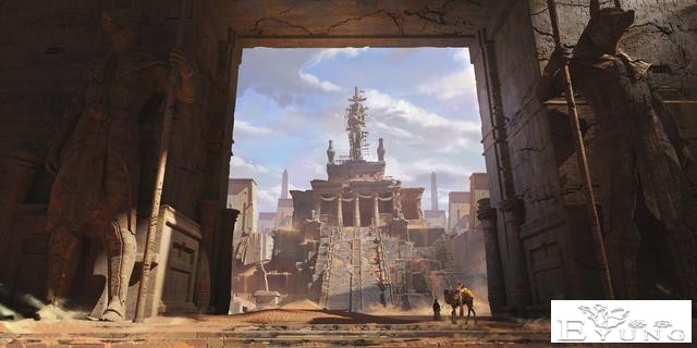 非常棒的一组“古迹”建筑插画作品！充满神秘气息的大作-4.jpg