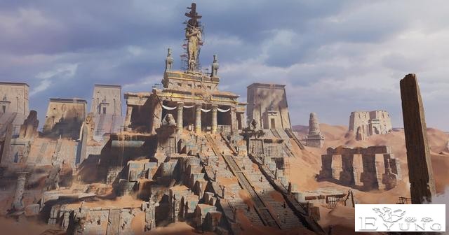 非常棒的一组“古迹”建筑插画作品！充满神秘气息的大作-6.jpg