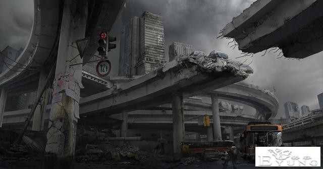 欣赏一组废墟系列场景插画作品！体会一下浓浓的末世风情-9.jpg