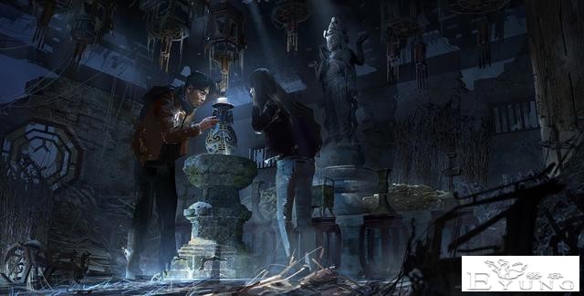 相当棒的一组古墓古迹题材插画作品！氛围刻画的相当到位-6.jpg