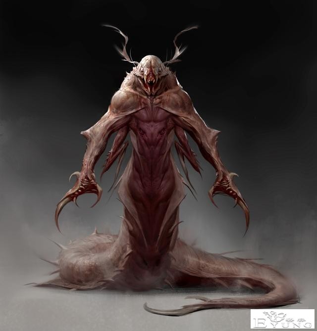 非常霸气的一组怪物设计插画作品！佩服画师们的想象力-3.jpg
