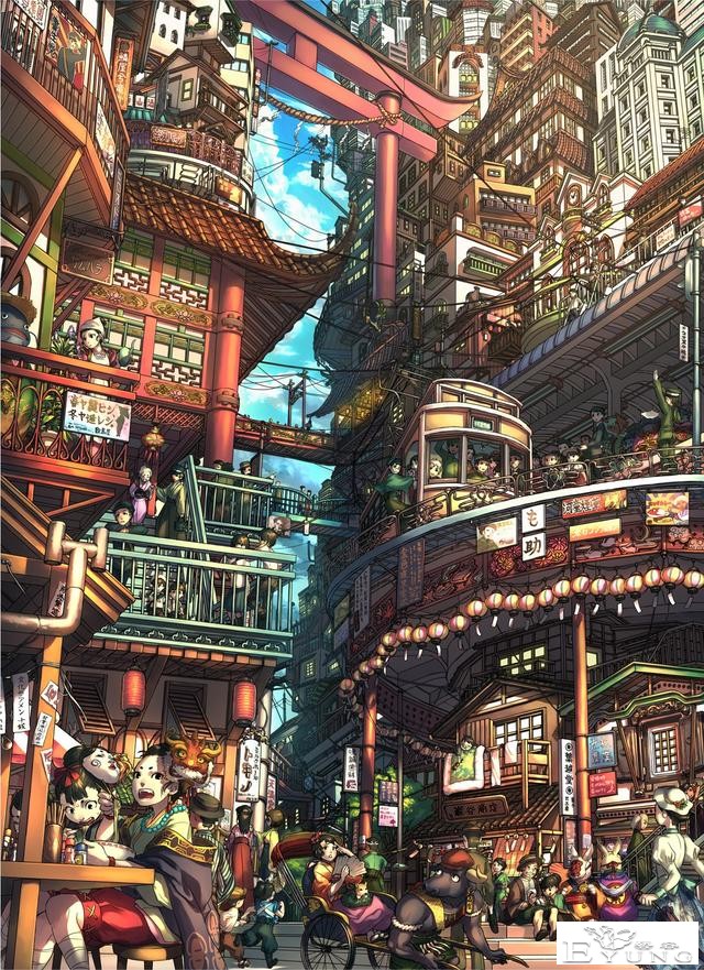 一组画技与想象力并存的“概念场景”作品！绝对值得欣赏收藏-2.jpg