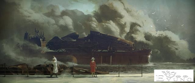 非常有个性的一组“工业朋克”风格场景插画作品！具有独特的美感-4.jpg