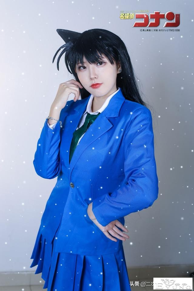 《名侦探柯南》毛利兰cos，眼神，动作都很传神呢-5.jpg