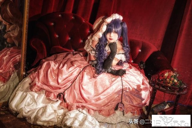《黑执事》夏尔cos，华丽款知更鸟，油画般的风格令人喜欢-4.jpg
