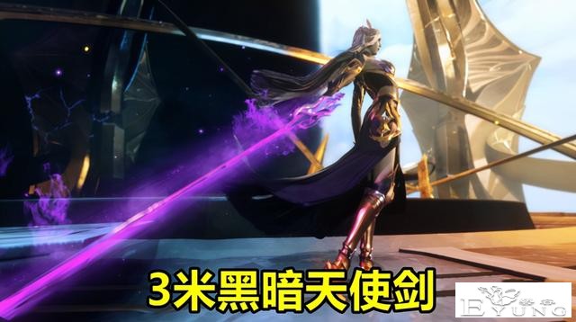斗罗大陆：黑暗千仞雪吞噬千仞雪，手持3米黑暗之剑，大长腿抢眼-4.jpg