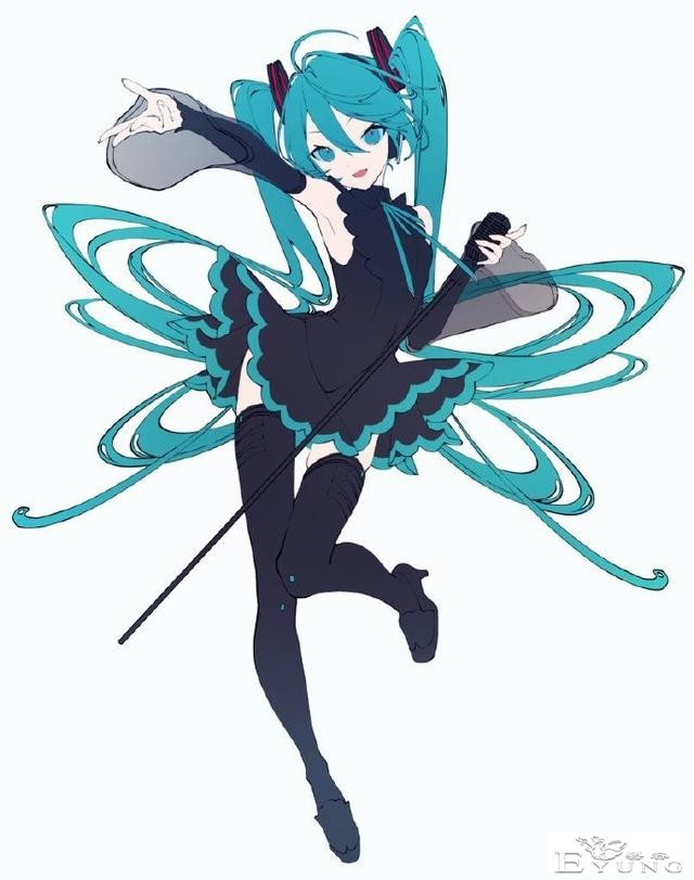 这位画师怎么做到的，笔下的初音既可爱又邪魅，风格切换太顺滑了-4.jpg