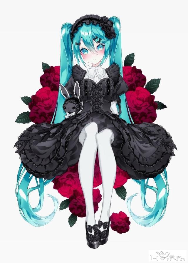 这位画师怎么做到的，笔下的初音既可爱又邪魅，风格切换太顺滑了-9.jpg