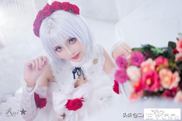 《崩坏3》德丽莎月下初拥cos，美丽唯美，第一眼就美到啦-10.jpg