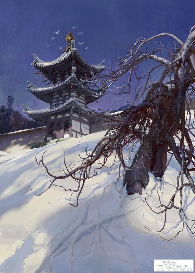 不错的一组国风（古典）场景插画作品！绝对有古装大片的既视感-10.jpg