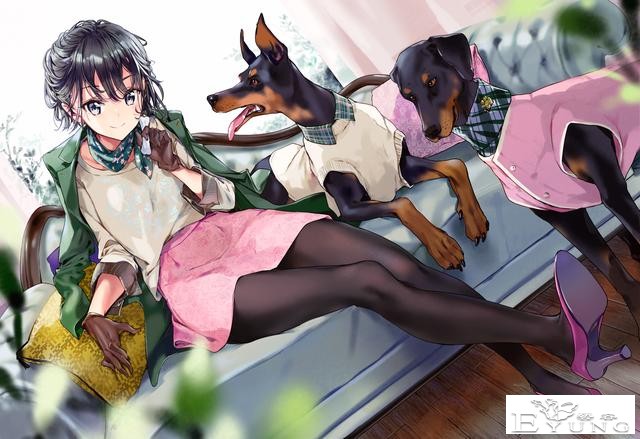 来自多名日本人气画师非常漂亮的人物插画欣赏！都是可爱妹子哦-8.jpg