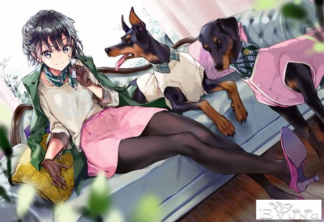 一组画风相当华丽的二次元妹子插画作品！不可错过的动漫视觉盛宴-2.jpg
