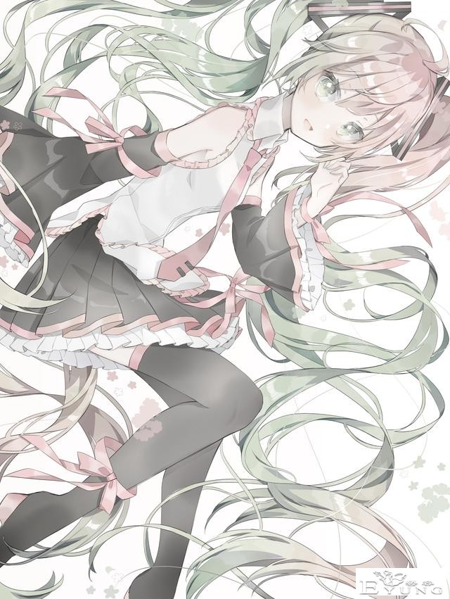 一组非常漂亮的初音未来同人插画作品欣赏！画面真是相当华丽啊-15.jpg