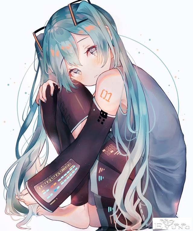 一组非常漂亮的初音未来同人插画作品欣赏！画面真是相当华丽啊-19.jpg