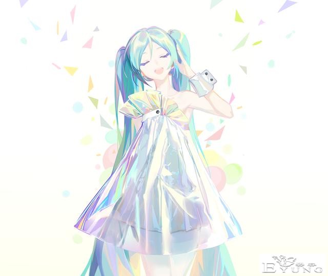 一组人气虚拟偶像初音未来的同人插画作品欣赏！质量很高画面唯美-2.jpg