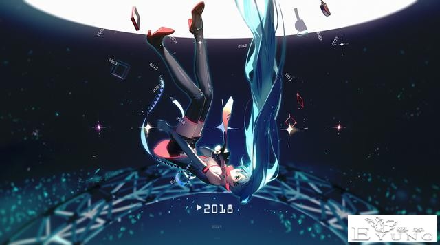 一组人气虚拟偶像初音未来的同人插画作品欣赏！质量很高画面唯美-4.jpg