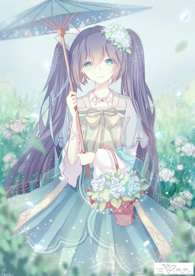 一组漂亮的初音未来同人插画欣赏！画技优秀画面相当华丽的作品-7.jpg