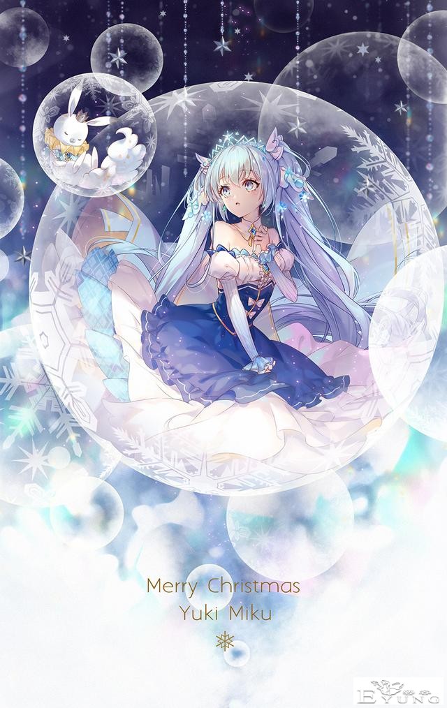 一组漂亮的初音未来同人插画欣赏！画技优秀画面相当华丽的作品-16.jpg
