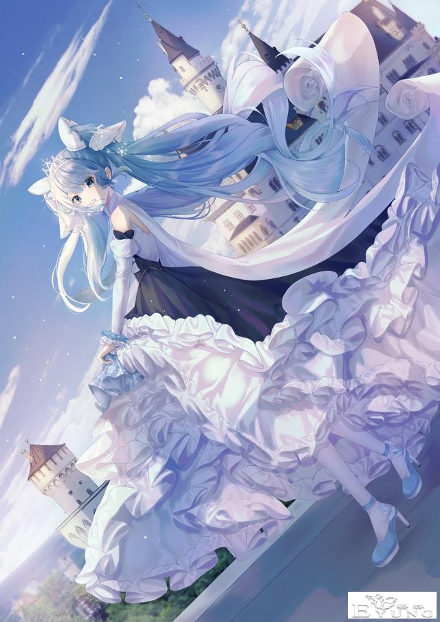 一组漂亮的初音未来同人插画欣赏！画技优秀画面相当华丽的作品-19.jpg