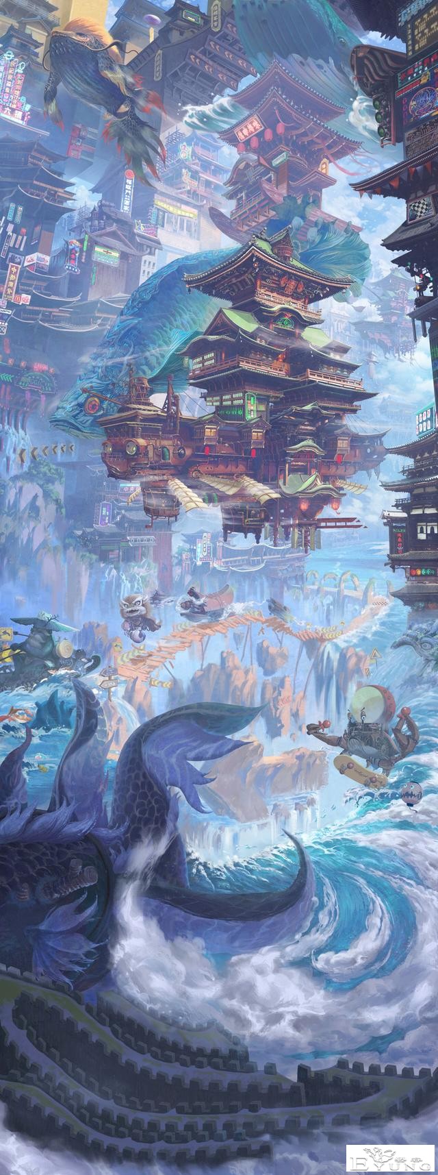 脑洞大开的一组“概念场景”插画作品！无论想法还是画技都很出色-4.jpg