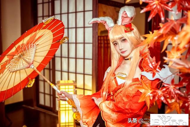 《王者荣耀》公孙离cos，场景，在光影的映衬下很有氛围-5.jpg