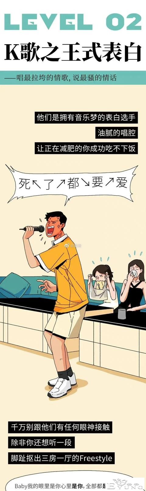 漫画：全国1~8级“表白迷惑行为”对照表-4.jpg