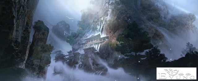 一组古风概念场景插画作品欣赏！很有电影镜头的感觉-8.jpg